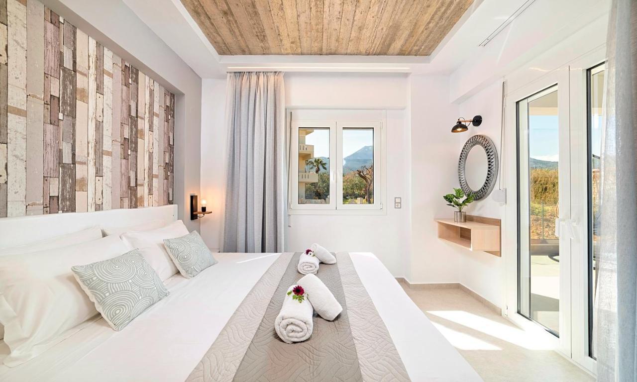 Allas Villa Heated Pool Chania  Bagian luar foto