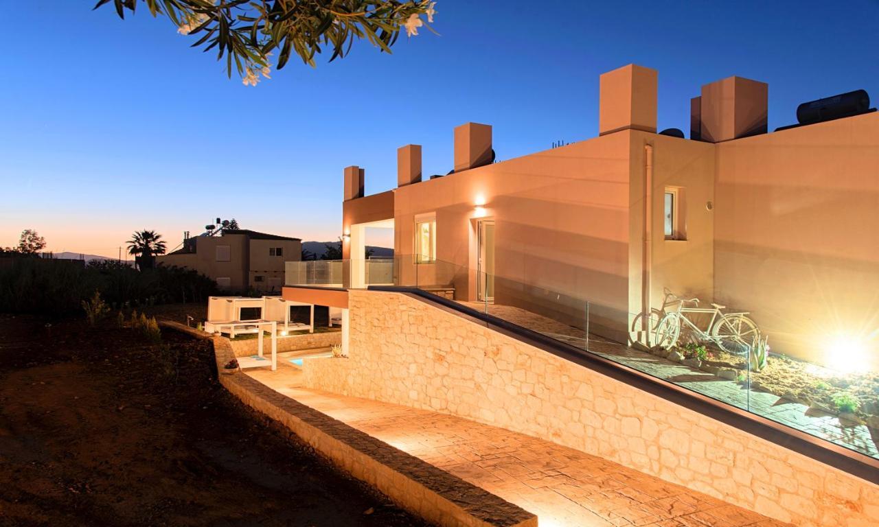 Allas Villa Heated Pool Chania  Bagian luar foto